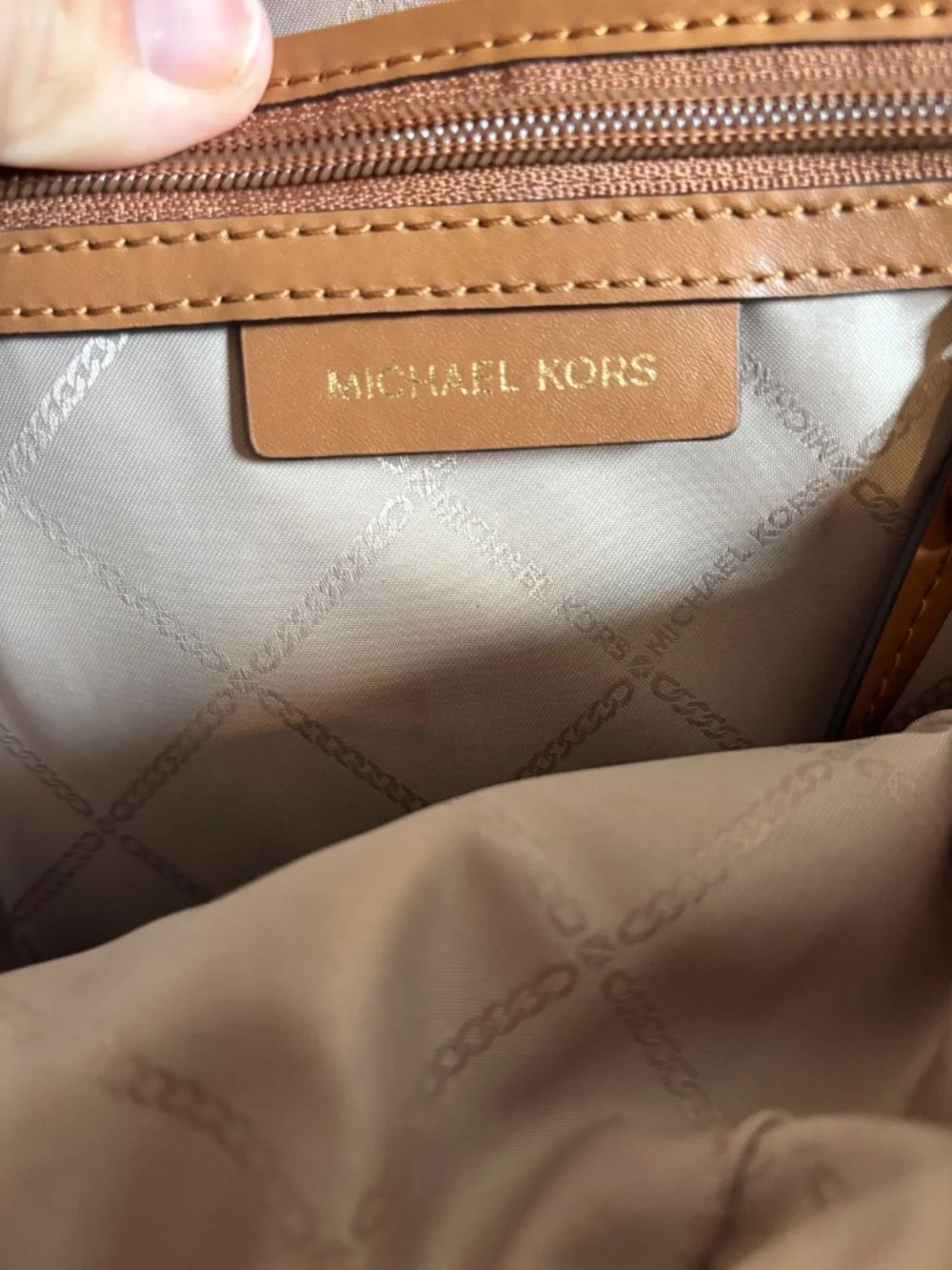 Michael Kors Multicolor Big Block logo with matching wallet